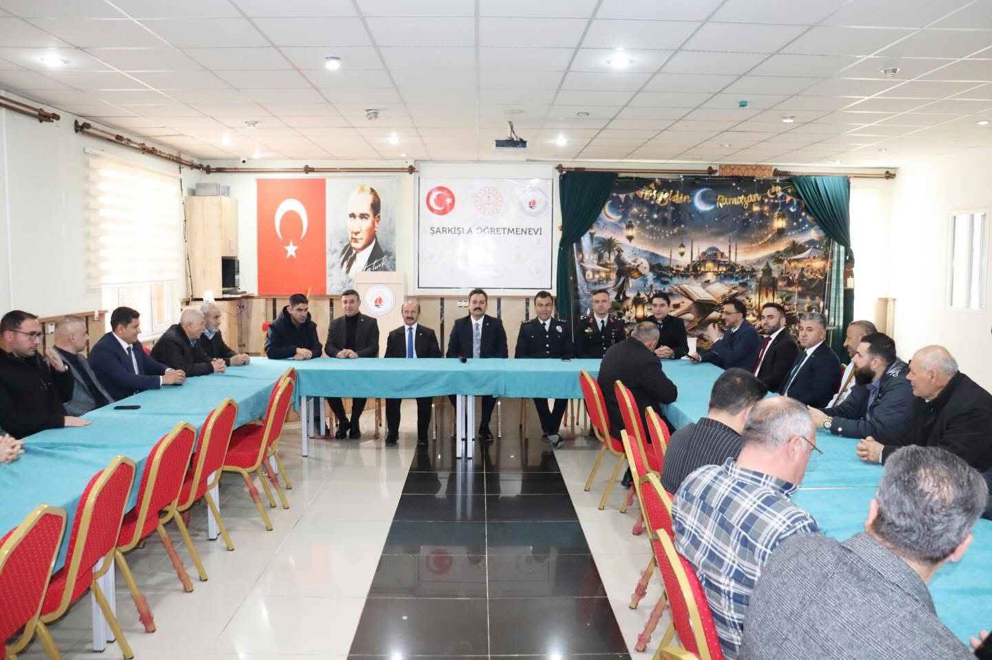 Ramazan Bayramı dolayısıyla ilçemizde düzenlenen bayramlaşma programı