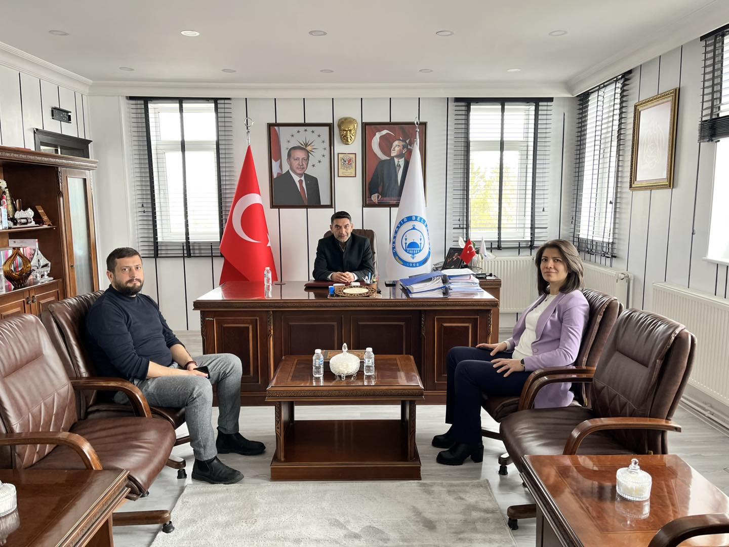 Sivas İl Türk Telekom Müdürü Sayın Pelin Önem’den Başkan Toy’a Ziyaret