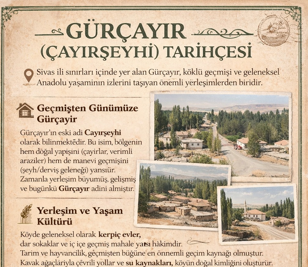 Gürçayır (Çayırşeyhi) Tarihçe