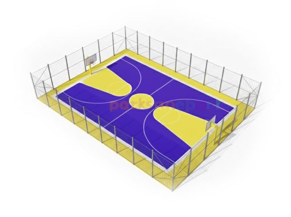 Çok Amaçlı Voleybol Basketbol Sahası